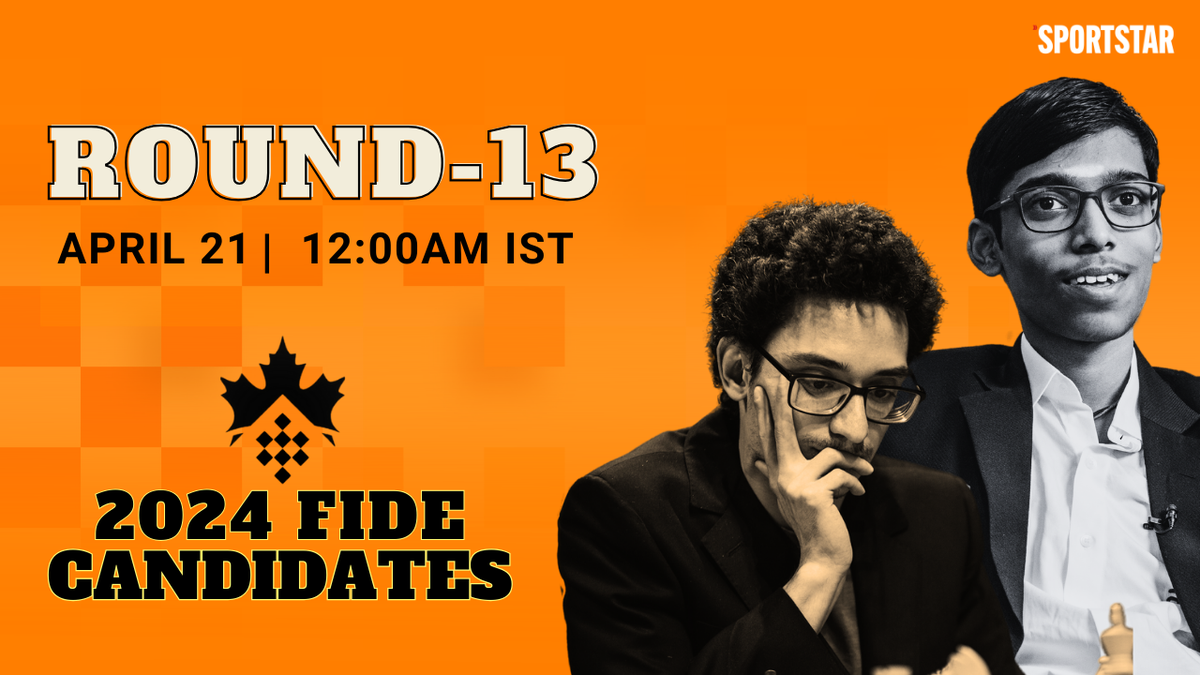 Praggnanandhaa Vs Fabiano Caruana Fide Chess Candidates Round